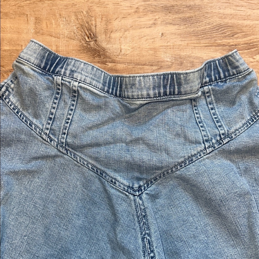 Aerie Blue Denim Skirt - Picture 4 of 6